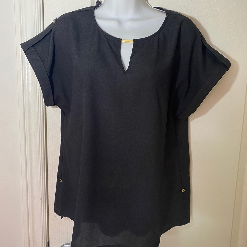 Calvin Klein black blouse